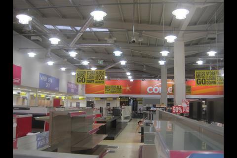 Comet's Tottenham Hale store closed today